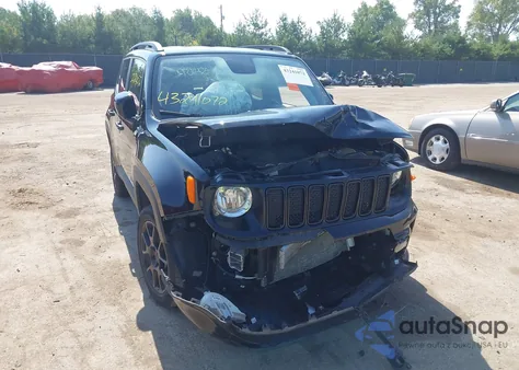 2020 Jeep Renegade Altitude 4X4 from USA, damaged, VIN ZACNJBBB2LPL68138